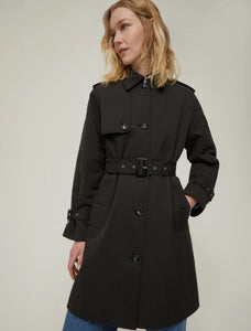 PENNY BLACK TRENCH RIGEL