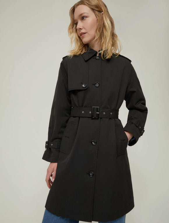 PENNY BLACK TRENCH RIGEL