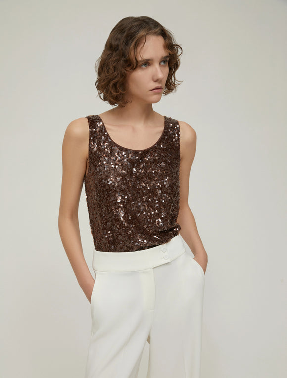 PENNY BLACK  TOP SEMISSE