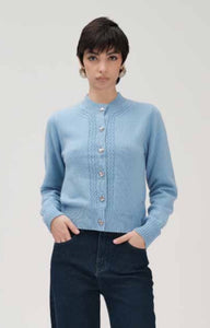 WHITE WISE CARDIGAN WW20150